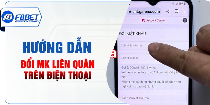 Hướng dẫn đổi MK Liên Quân trên điện thoại
