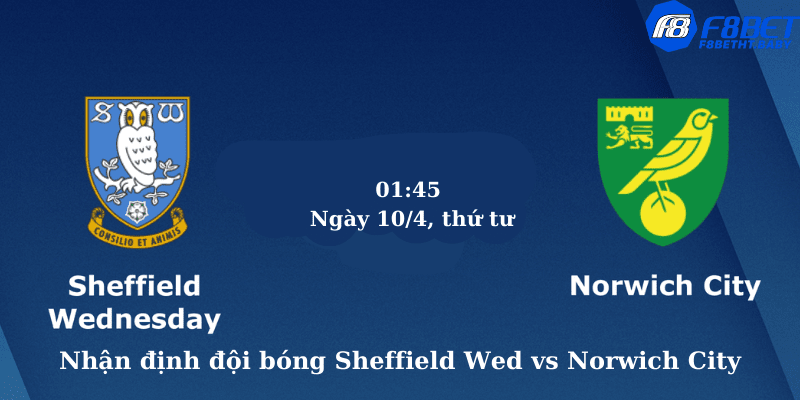 Nhận định đội bóng Sheffield Wed vs Norwich City